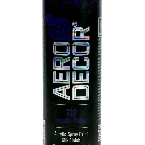 Floristik24 Barva Spray hedvábně matná 400ml královská modrá