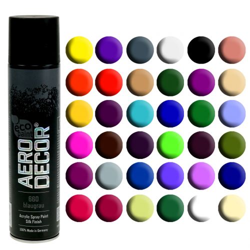 položky Color Spray satén různé barvy 400ml