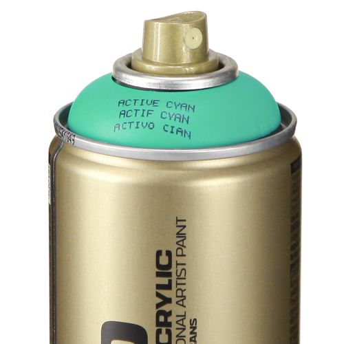 položky Barevný sprej Tyrkysový lak ve spreji Fluo neonový sprej azurový 400ml
