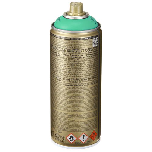 položky Barevný sprej Tyrkysový lak ve spreji Fluo neonový sprej azurový 400ml