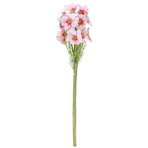 položky Cosmea umělá růžová 77cm 3 ks