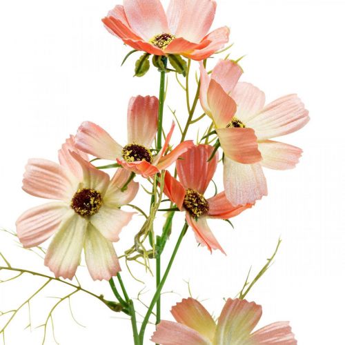 Floristik24 Košík na šperky Cosmea Broskvové umělé květiny letní květiny 61cm