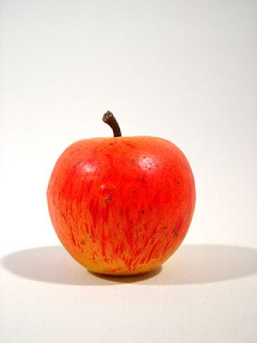 Floristik24 Jablka 7cm matná 6ks