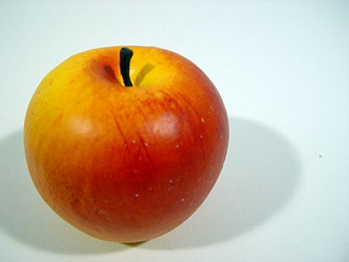 Floristik24 Jablka 7cm matná 6ks