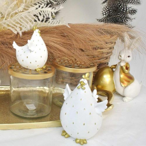 položky Originální velikonoční dekorace, vtipné kuře, jarní dekorace na stůl, velikonoční kuře H9cm 1ks