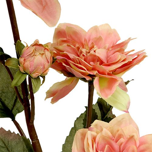 Floristik24 Jiřina růžová Ø10cm L68cm 3ks