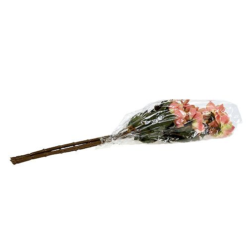 Floristik24 Jiřina růžová Ø10cm L68cm 3ks