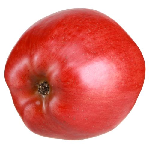 položky Dekorativní jablko červená dekorativní ovocná potravinová atrapa 9cm