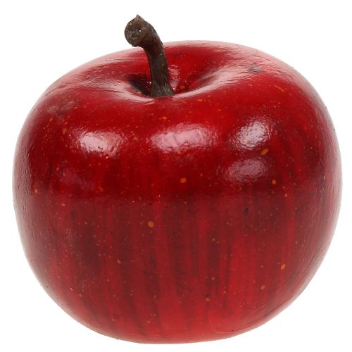 položky Dekorativní jablko červená lesklá 4,5cm 12 ks