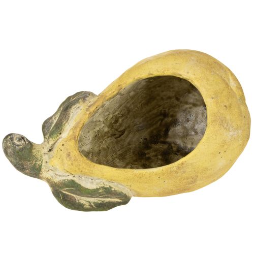 položky Dekorativní betonový květináč na hrušky, podzimní dekorace 19×12,5×15,5 cm