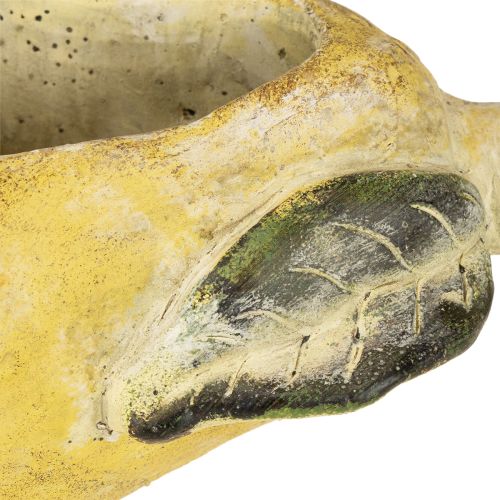 položky Dekorativní květináč na hrušky, podzimní betonový, 25×13×11 cm