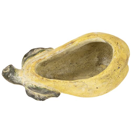 položky Dekorativní květináč na hrušky, podzimní betonový, 25×13×11 cm