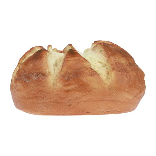 položky Dekorativní chlebová atrapa Velikonoční chléb dekorace výloha pekárna Ø16cm