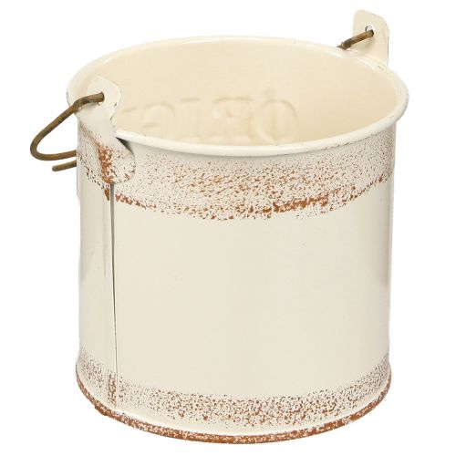 položky Ozdobná rukojeť kbelíku &quot;Original 1982&quot; krémová Ø12/10cm 2×2-Sada