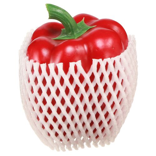 položky Dekorativní zeleninový pepř červený potravinářský panák H10cm