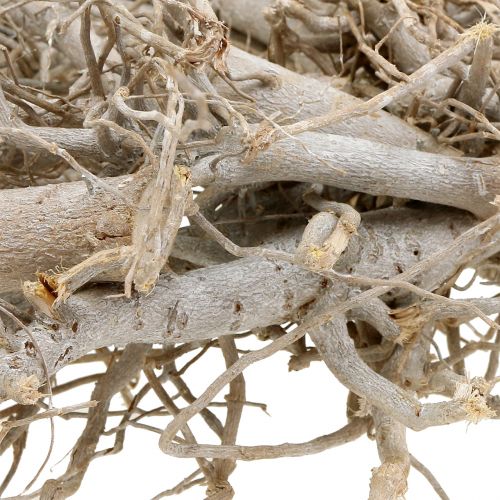 Floristik24 Dekorační věnec přírodní, šedý Ø40cm 1 ks