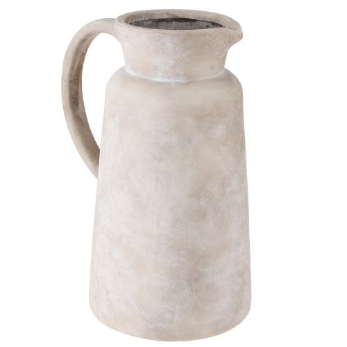 položky Dekorativní džbán dekorativní džbán keramický v béžové barvě Ø16cm V29cm
