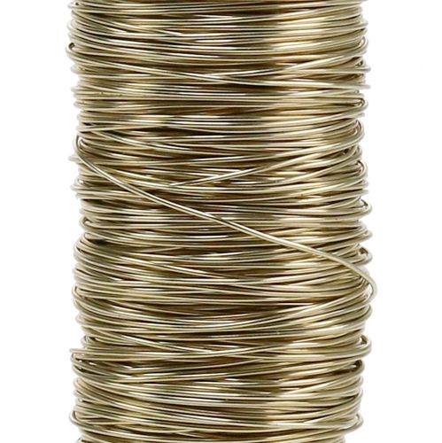položky Deco Smaltovaný drát Zlatý Ø0,50mm 50m 100g