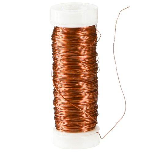 položky Deco Smaltovaný drát Oranžový Ø0,30mm 30g/50m