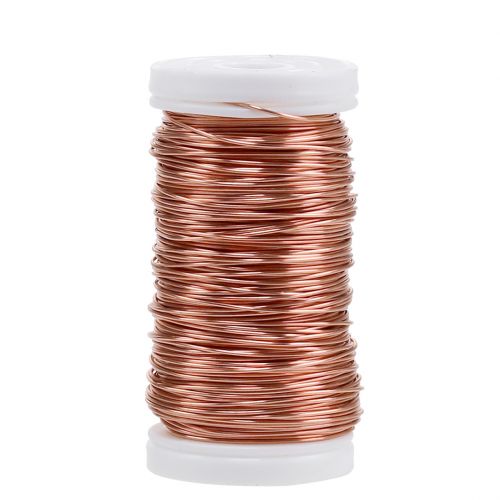 položky Deco Smaltovaný drát Měď Ø0,50mm 50m 100g