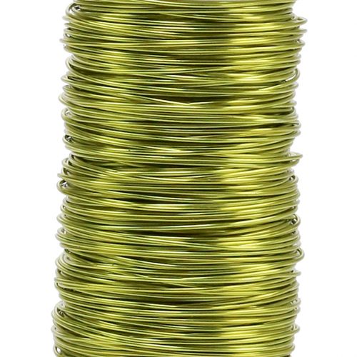 položky Deco smaltovaný drát limetkově zelený Ø0,50mm 50m 100g