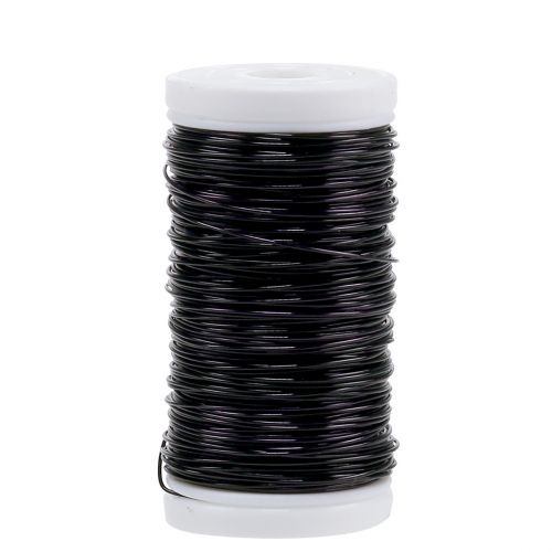 položky Deco Smaltovaný drát černý Ø0,50mm 50m 100g