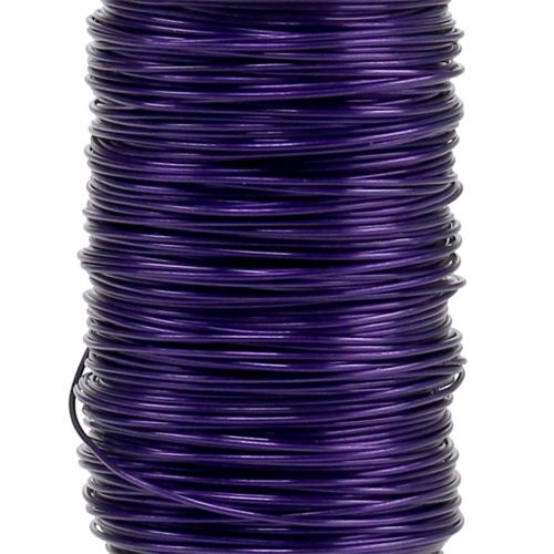 položky Deco Smaltovaný drát Violet Ø0,50mm 50m 100g