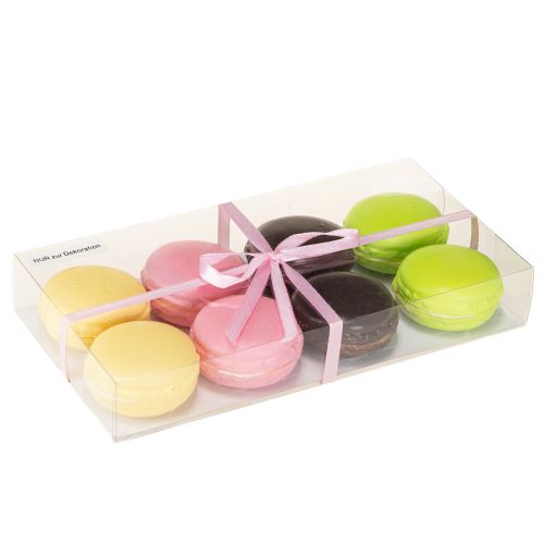 položky Dekorativní makronky z meringue těsta, potravinové figuríny 5 cm 8 ks