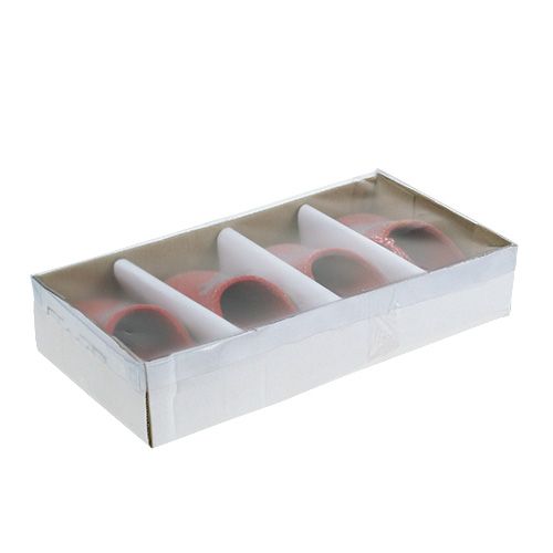 Ozdobné pantofle 13cm červené 4ks | Floristik24.cz