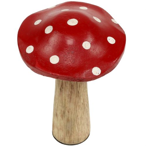 Floristik24 Muchomůrky ze dřeva 14cm 6ks