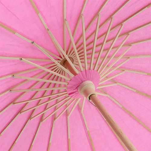 položky Ozdobný deštník růžový Ø60cm H42cm