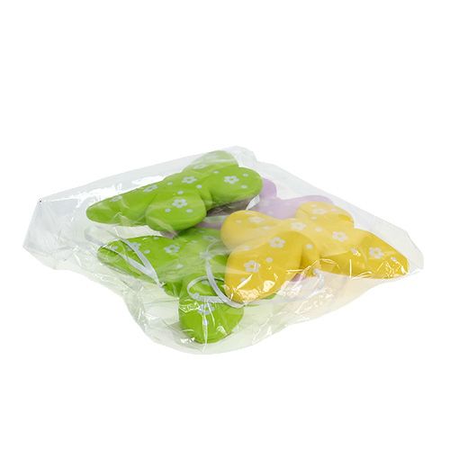 Floristik24 Dekorativní motýlci vícebarevní 11,5cm 5ks