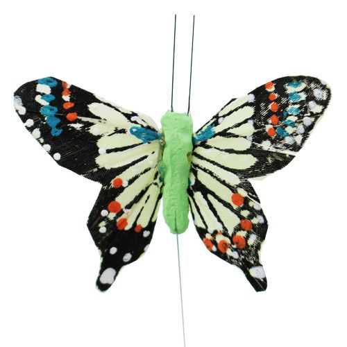 položky Ozdobní motýlci, různé 6cm, 24ks