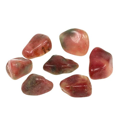 Floristik24 Deco kamínky růžovo-krémové lesklé 4cm - 6cm 1kg