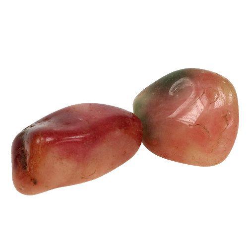 Floristik24 Deco kamínky růžovo-krémové lesklé 4cm - 6cm 1kg