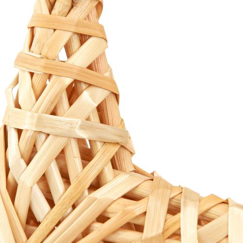 položky Dekorativní hvězdy vánoční ozdoby na stromeček ratanové hvězdy 14,5 cm 3 kusy