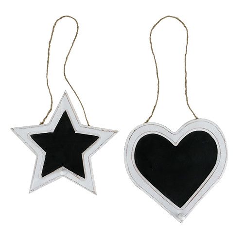 Floristik24 Dekorační deska k zavěšení 17cm 4ks