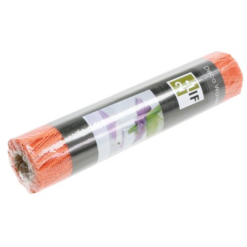 Floristik24 Dekorativní běhoun na stůl oranžová 26cm x 300cm