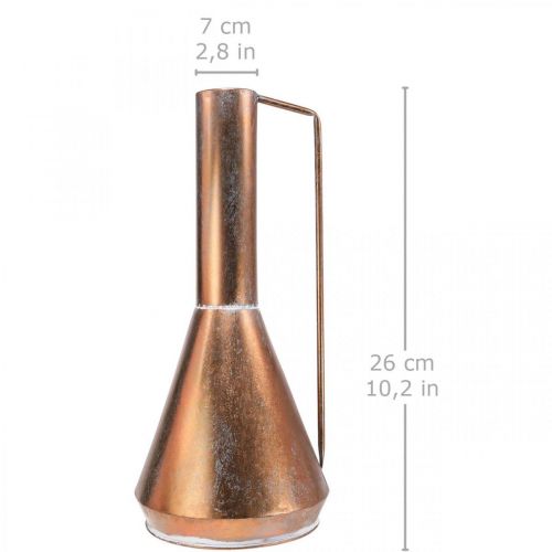 položky Dekorativní váza vintage dekorativní džbán měděný kov Ø26cm V58cm