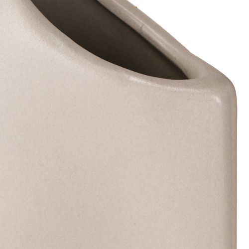 položky Dekorativní váza keramická taška Shopper Grey 19×4,5×33cm