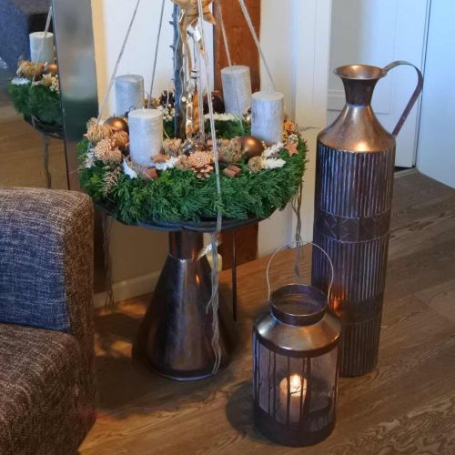 Dekorativní váza vintage dekorativní džbán měděný kov Ø26cm V58cm