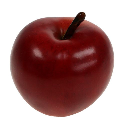 Floristik24 Deco jablko červená, deco ovoce, potravinová atrapa Ø8,5cm