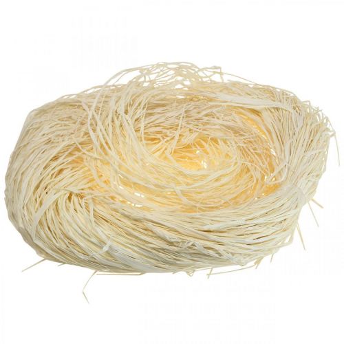 položky Dekorativní rafie pro řemesla Raffia rafie přírodní rafie bělená 200g