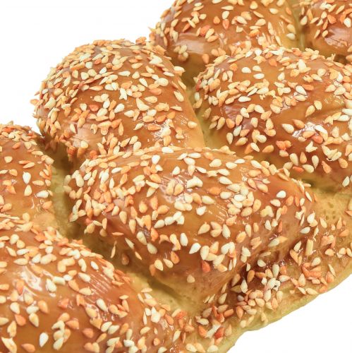 položky Dekorativní chlebový kynutý pletenec se sezamovou figurínou 30cm
