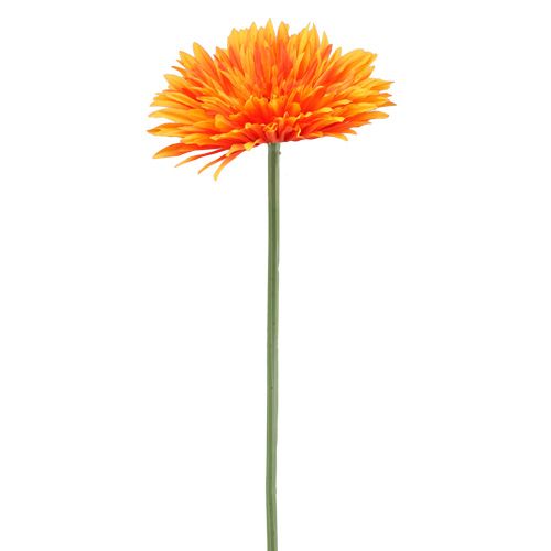 Floristik24 Deco gerbera oranžová Ø15cm L88cm