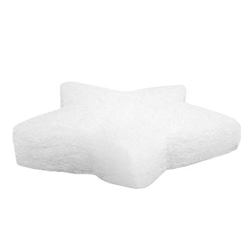 položky Dekorativní hvězdy bílé 7cm 8 ks