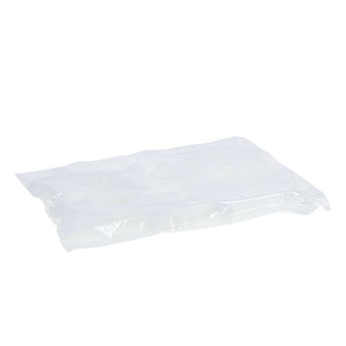 položky Dekorativní hvězdy bílé 7cm 8 ks
