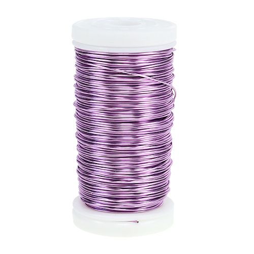 Deco smaltovaný drát levandule Ø0,50mm 50m 100g