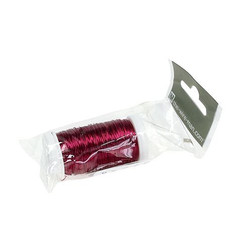 položky Deco Smaltovaný drát Růžový Ø0,50mm 50m 100g