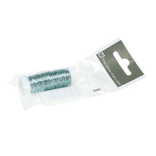 položky Deko drát Ø0,30mm 30g/50m ledově modrý